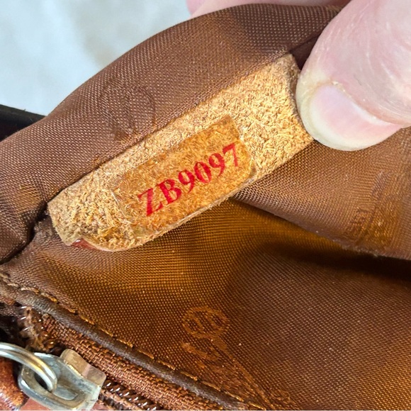 FOSSIL Y2K Sedona Tote Cognac Brown Genuine Leather Shoulder Bag ZB9097 - Picture 8 of 13